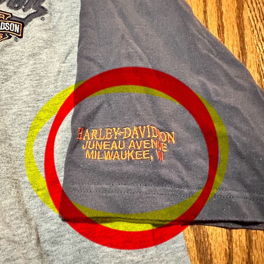 Harley-Davidson limited Baseball shirt from corporate Harley-Davidson